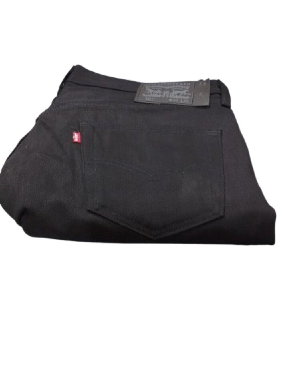 Men's Levi's 501 Button Fly Regular Fit Straight Leg Jeans - Black - 36x29 -NWOT